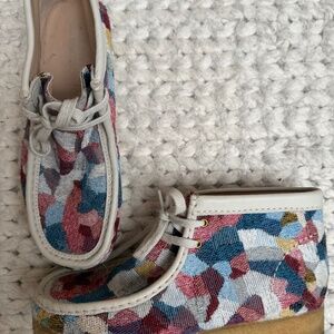 Clark’s Wallabees Patchwork Boots